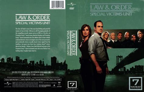 Law & Order: SVU Season 7 (2008) R1 DVD Cover - DVDcover.Com