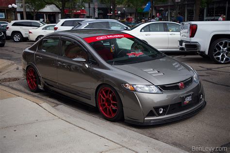 Customized Galaxy Gray Metallic Honda Civic BenLevy