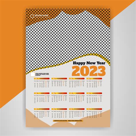 Calendar 2023 Template Free Download – Get Calendar 2023 Update