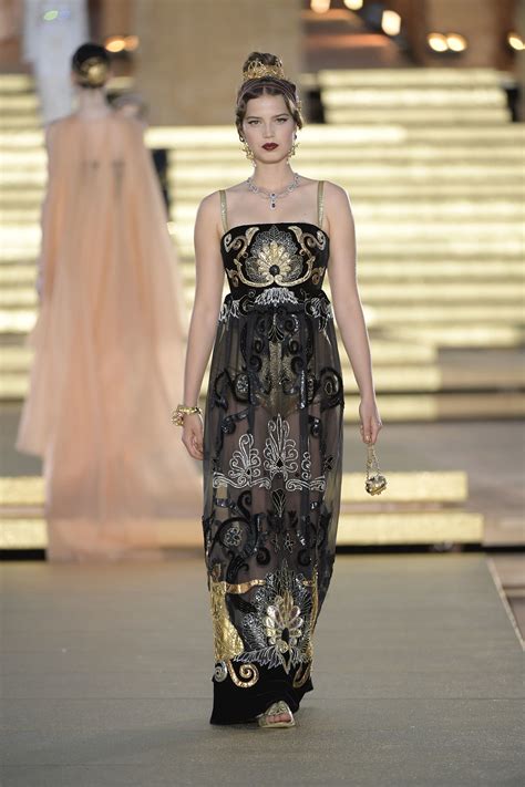 Dolce Gabbana Stage An Epic Alta Moda Show In Sicilys Valley Of The