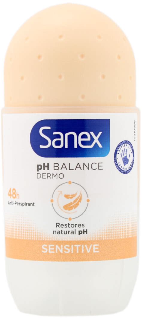 Sanex PH Balance Dermo Sensitive 48h Antiperspirant Deodorant Roll On