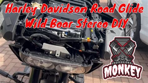 Harley Davidson Road Glide Stereo Upgrade Wild Boar Audio Install