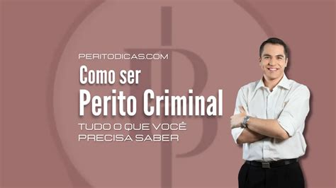 Como Ser Perito Criminal