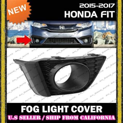 Right Honda Fit Front Bumper Bezel Fog Light Cover Garnish