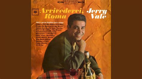 Jerry Vale Cover Of Renato Rascel S Arrivederci Roma Whosampled