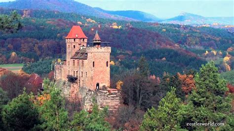 Berwartstein Castle, Rhineland-Palatinate, Germany One of the rock ...