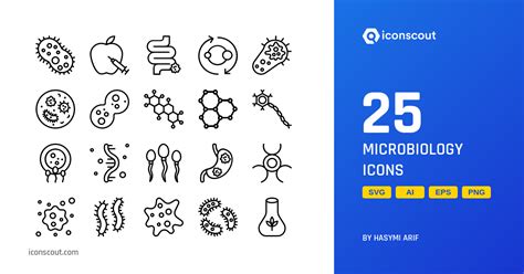 Microbiology Icon Pack 25 Free Download Healthcare And Medical Icons Iconscout