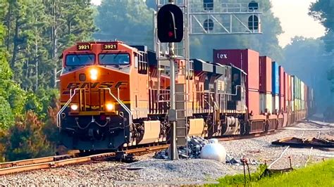 Ns 240 Bnsf 3921 6214 Ns 7504 Duluth Ga Youtube