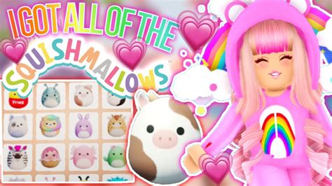 New Update I Have All The Squishmallows Finally Roblox