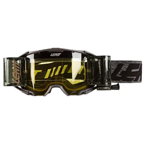 Leatt Masque Velocity Roll Off Graphene Yellow Maciag Offroad