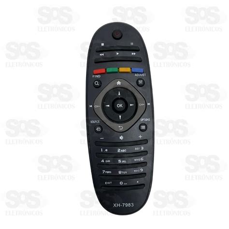 Controle Remoto Philips LCD XH 7983