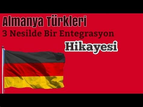 Erlik Ve Jahrein Almanya T Rkler Youtube