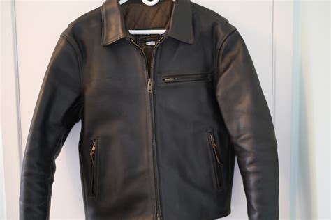 Dark Brown M200 Johnson Leather Jacket Size 42 The Fedora Lounge