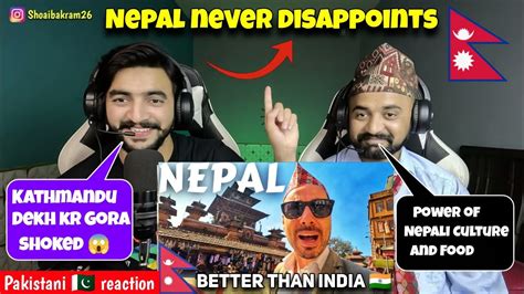 Kathmandu Ki Historical Places Dekh Kr Foreigner Vlogger Shoked