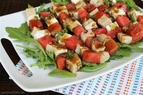 Watermelon Chicken Salad Great Recipe To Make With The Fantastic