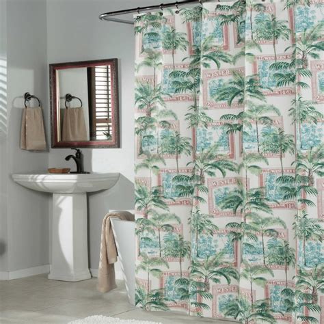 Biscayne Bay Shower Curtain Hex Colour Moss