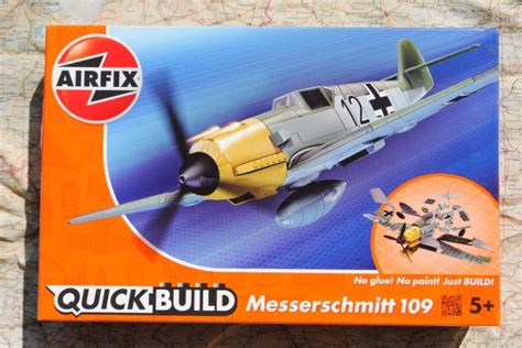 Airfix J6001 Quick Build Messerschmitt Bf109 Grootste Modelbouwwinkel Van Europa