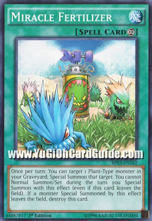 Yu Gi Oh Miracle Fertilizer