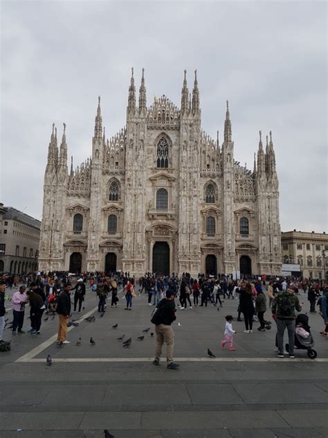 2017 Milano Catedrala Din Milano Domul Impresii Milano Italia