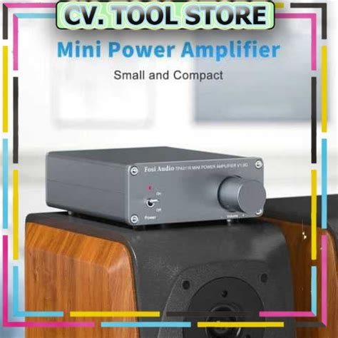 Jual TOOL STORE Fosi Audio Mini Amplifier 2 Ch Stereo Hi Fi Class D