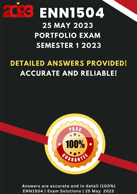 Enn Portfolio Solutions Semester Due Th May To Be