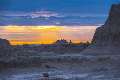 Sunrise in Badlands National Park Stock Photo by ©kwiktor 57220223