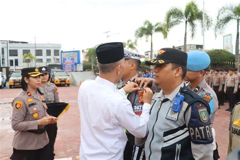 Pengamanan Nataru 2024 Polres Dumai Gelar Operasi Lilin Lancang Kuning