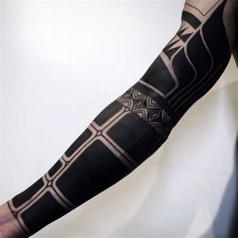 Blackwork Tattoo Sleeve By Nissaco Tatau Best Tattoo Ideas Gallery