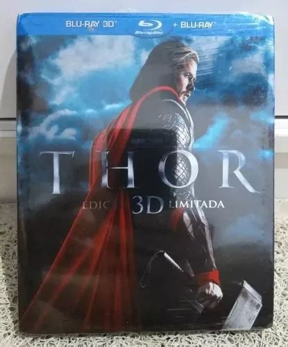 Blu Ray Duplo 3d Thor Edição Limit C Luva Novo Raro Lacrado Frete grátis