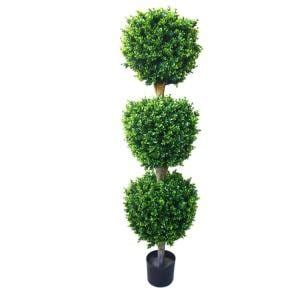 Romano Ft Artificial Boxwood Spiral Tree R The Home Depot