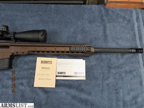 Armslist For Sale Barrett Firearms Mrad 338 Lapua Package