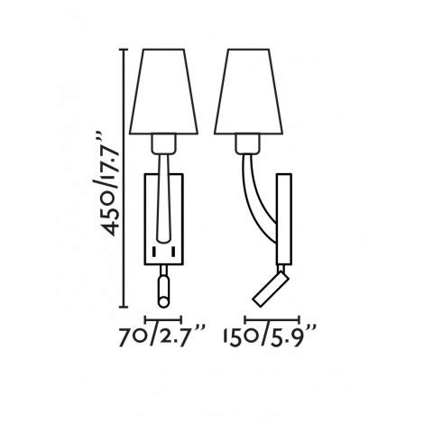 Faro Rem Estructura Aplique Oro Viejo Con Lector Led