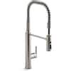 Kohler Purist Single Handle Semiprofessional Kitchen Sink Faucet In