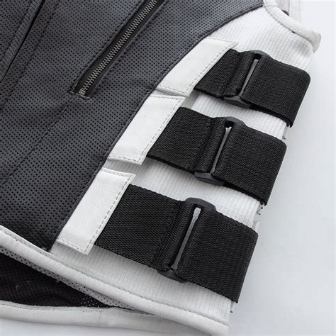 Jailbreak Mens Swat Motorcycle Leatherperforated Vest