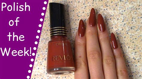 👑polish Of The Week ~ Revlon Toast Of New York Nail Polish The Polish Queen Youtube