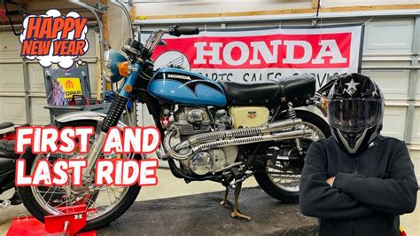 1971 Honda Cl350 Scrambler Survivor First Ride Part 3 Youtube