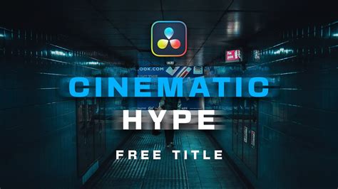 Cinematic Hype Title Sample For Davinci Resolve YouTube