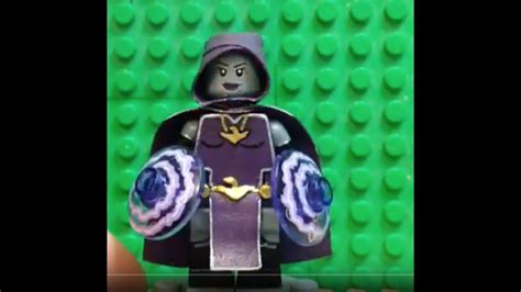 Custom Lego Raven Tutorial From Teen Titans Youtube