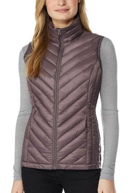 32 Degrees Heat Women Packable Lightweight Quilted Puffer Vest Ebay