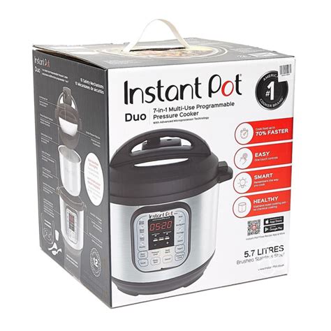 Instant Pot Duo 7 In 1 Multi Use Programmable Pressure Cooker 5 7l Lazada Ph