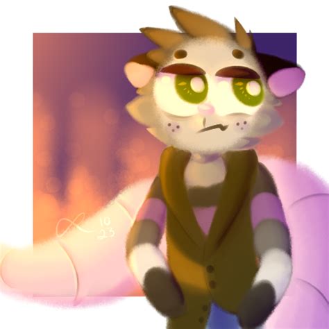 Fursona Portrait By Rotary26b