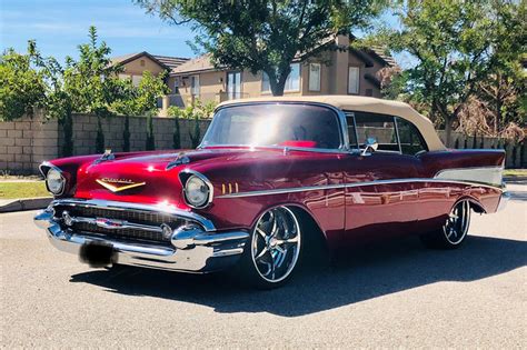 1957 Chevrolet Bel Air Custom Convertible Resto Mod For Sale 2019 Las