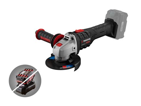 Parkside Performance Cordless Angle Grinder Pwsap Li C V