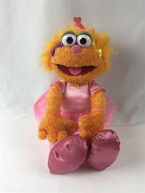 SESAME STREET / PLACE ZOE BALLERINA PLUSH DOLL 16" Free Shipping ...