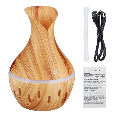 Ml Usb Ultrasonic Air Humidifier Aroma Essential Oil Diffuser Mist