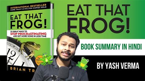 Eat That Frog Book Summary In Hindi By Brian Tracy Eat That Frog Book