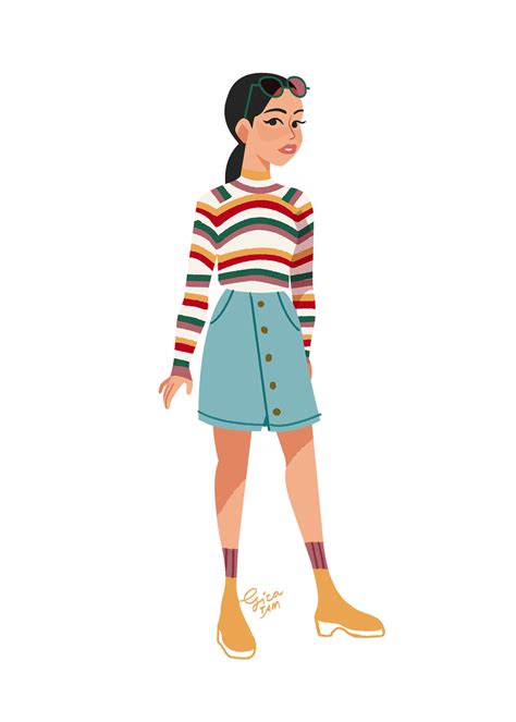 An Artist Illustrated All Of Lara Jean's Outfits From "To All The Boys ...