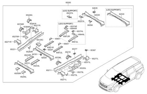 A Genuine Kia Panel Side Sill Inner