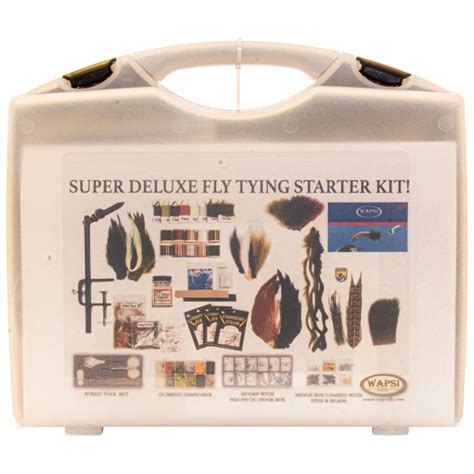 Wapsi Super Deluxe Fly Tying Starter Kit Hunter Banks Fly Fishing