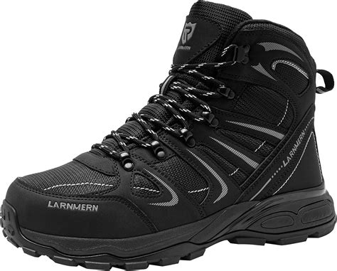 Buy Larnmern Steel Toe Boots For Men Slip Resistant Working Boots